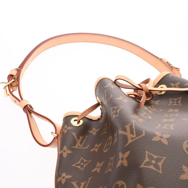 4 Louis Vuitton Monogram Noe Brown Canvas Shoulder Bag