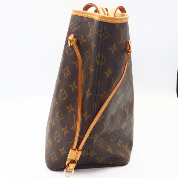 4 Louis Vuitton Neverfull MM Tote Bag Shoulder Pouch