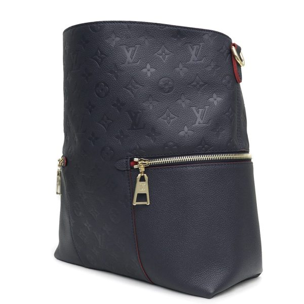 4 Louis Vuitton Melie Empreinte Marine Rouge Shoulder Bag