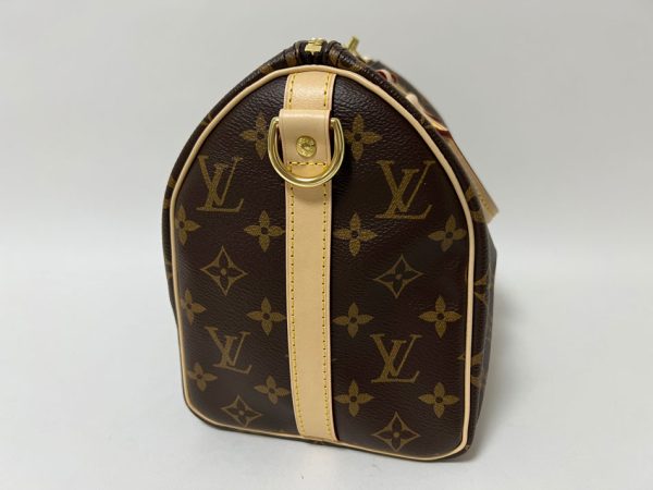 4 Louis Vuitton Monogram Speedy Bandouliere 25 Boston Bag