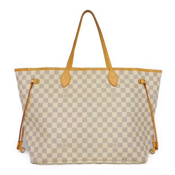 4 Louis Vuitton Tote Bag Neverfull GM Shoulder Bag Damier Azur