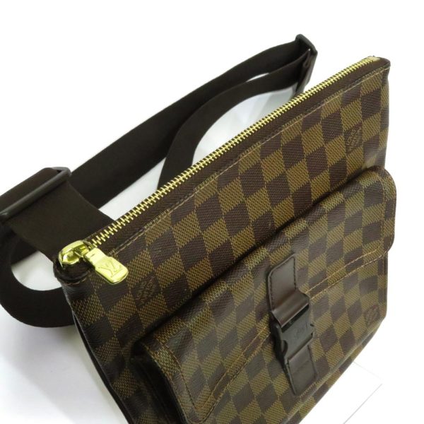 4 Louis Vuitton Damier Pochette Melville AB Rank Shoulder Bag