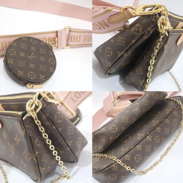 4 Louis Vuitton Bag Multi pochette Accessoire Rfid Monogram