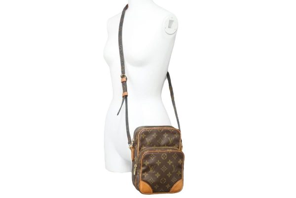 47758 10 Louis Vuitton Amazon Shoulder Bag Monogram Brown