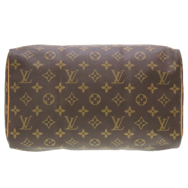 4i0090gg5 3 Louis Vuitton Monogram Speedy 30 Handbag Brown