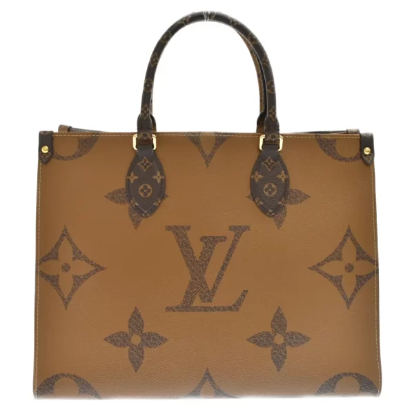 5 Louis Vuitton OntheGo MM Monogram Reverse Handbag