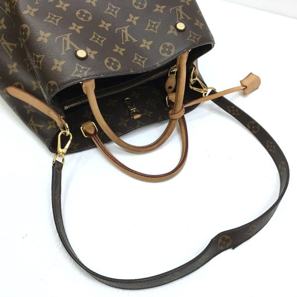 5 Louis Vuitton Montaigne MM 2way Bag Monogram