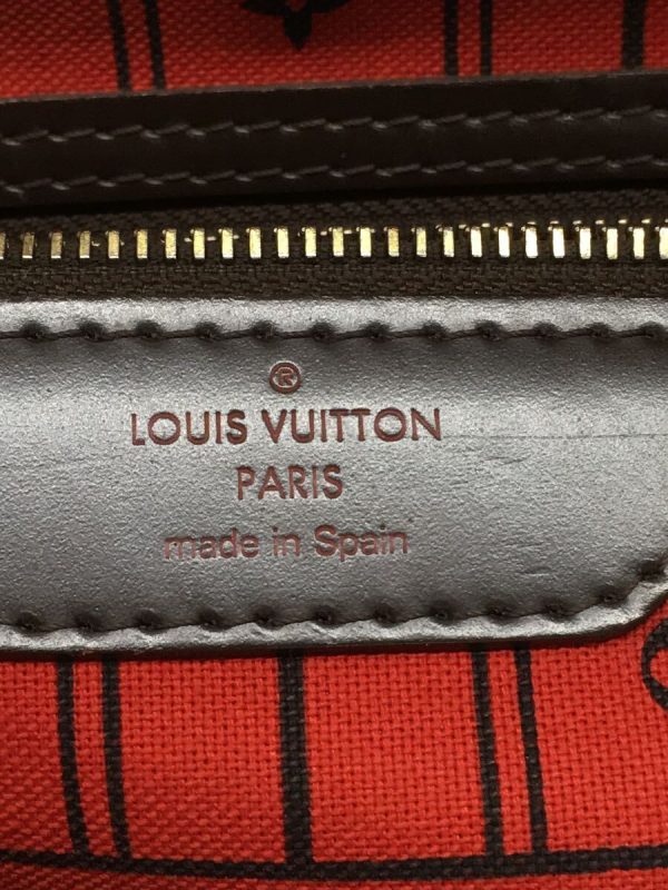 5 Louis Vuitton Neverfull MM Damier Ebene