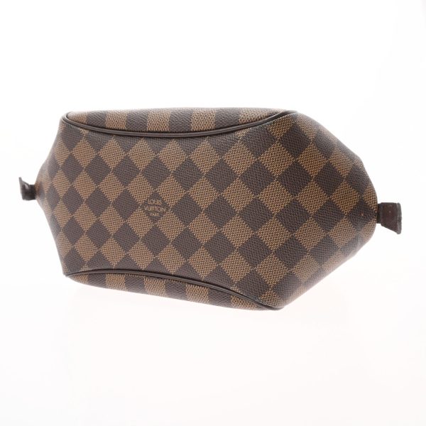 5 Louis Vuitton Damier Belem PM Handbag Brown