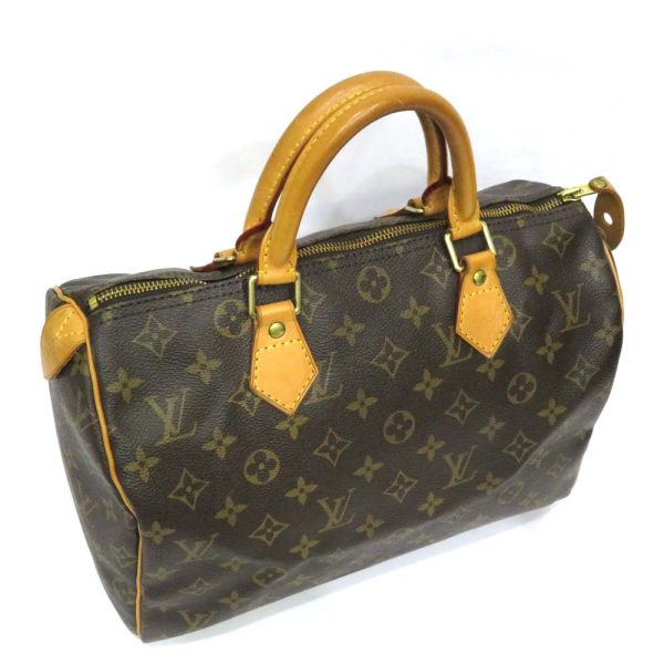 5 Louis Vuitton Bag Speedy 30 Monogram AB Rank Hand Brown