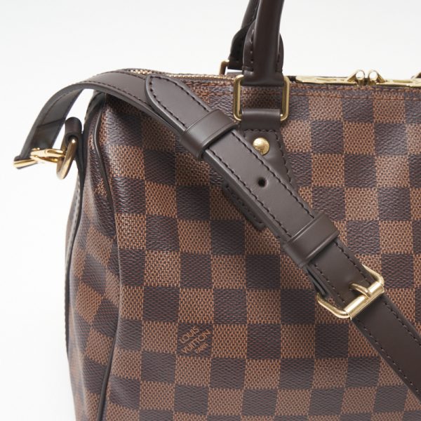 5 Louis Vuitton Speedy Bandouliere 25 Damier Boston Bag Brown