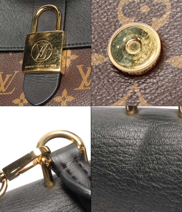 5 Louis Vuitton Shoulder Bag Locky BB Monogram Noir