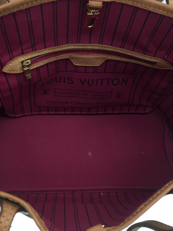 5 Louis Vuitton Neverfull PM Monogram Handbag PVC Brown