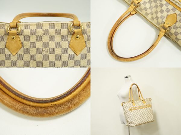 5 Louis Vuitton Saleya MM Damier Azur Tote Bag Handbag