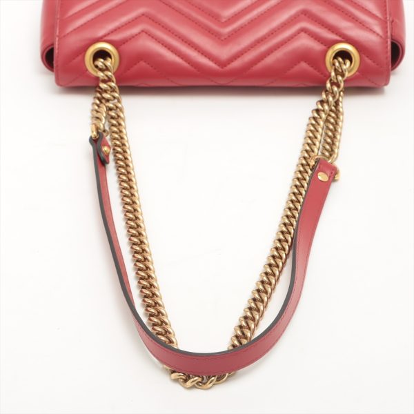 5 Gucci Marmont Leather Chain Shoulder Bag