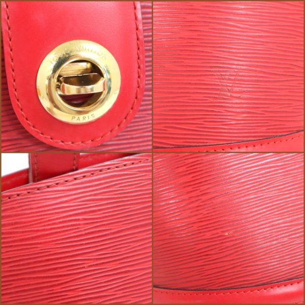 5 Louis Vuitton Cline Shoulder Bag Castilian Red Epi