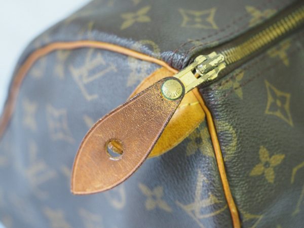 5 Louis Vuitton Speedy 30 Monogram Brown Handbag