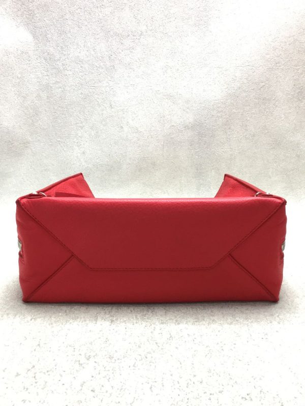 5 Balenciaga Handbag Leather Red Plain