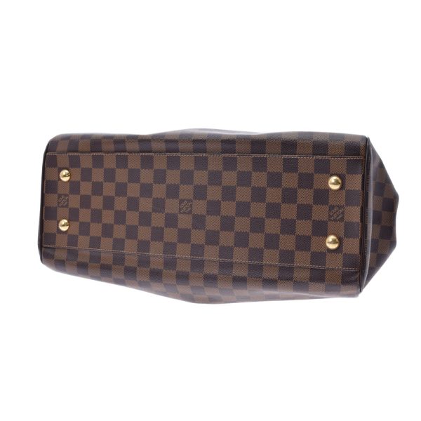 5 Louis Vuitton Damier Trevi GM 2way Bag Brown Damier Canvas Handbag