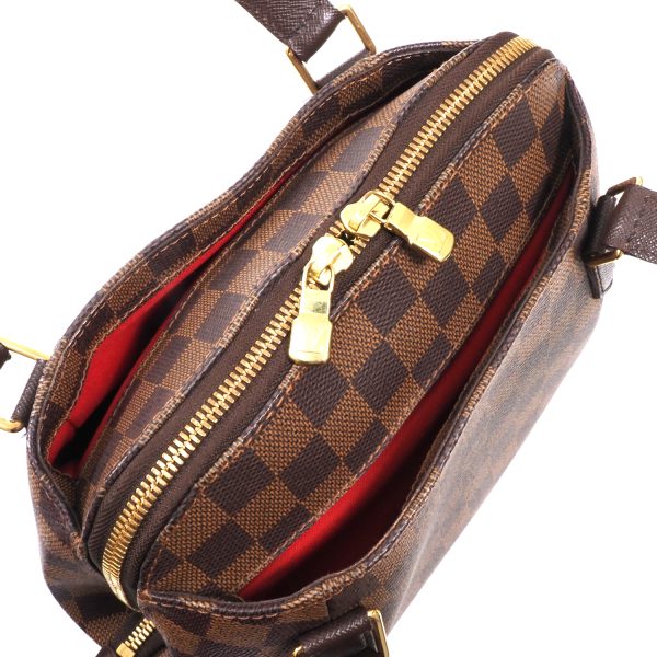 5 Louis Vuitton Belem PM Damier Ebene Cloth Bag Attached