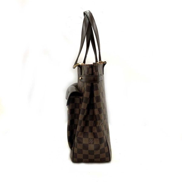 5 Louis Vuitton Joseph Tote Bag Handbag Damier Ebene Leather Brown