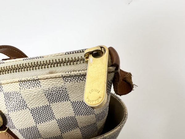 5 Louis Vuitton Damier Azur Totally PM Tote Bag Shoulder Bag