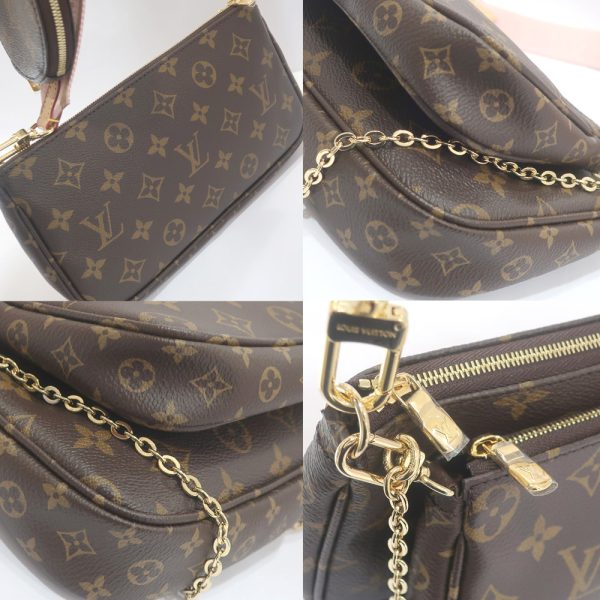 5 Louis Vuitton Bag Multi pochette Accessoire Rfid Monogram