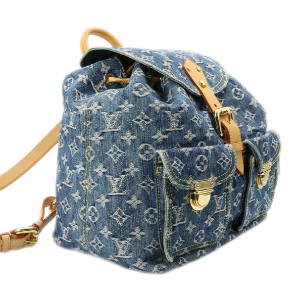 5 Louis Vuitton Sac A De GM Monogram Denim Backpack Rucksack