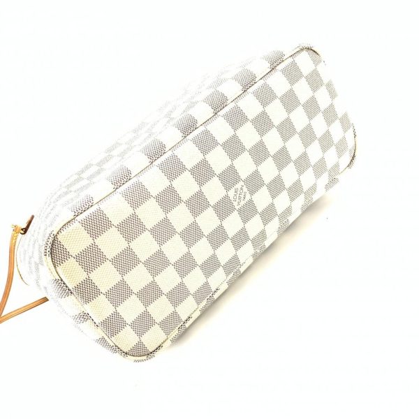 5 Louis Vuitton Neverfull PM Damier Azur Shoulder Bag