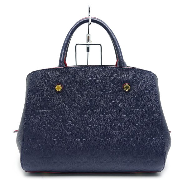 5h0426 1 Louis Vuitton Montaigne BB Monogram Emplant Handbag