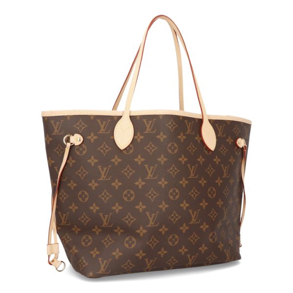 5l v16 00215 02 Louis Vuitton Neverfull MM Brown Monogram Canvas