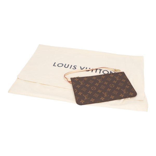 5l v16 00215 09 Louis Vuitton Neverfull MM Brown Monogram Canvas