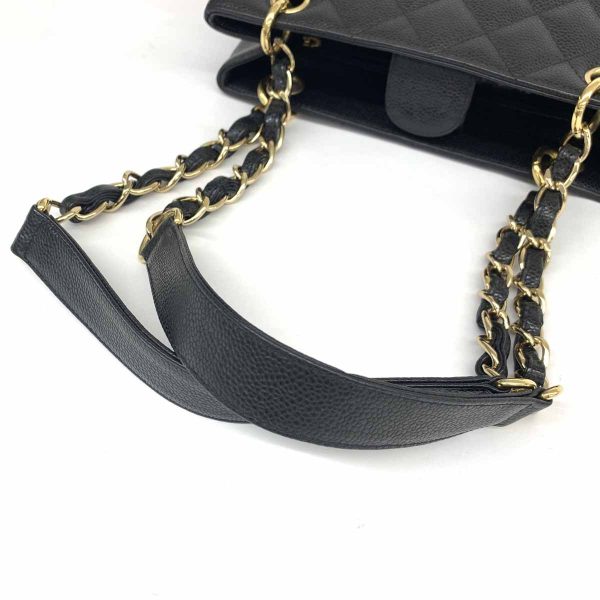 6 Chanel Pst Tote Bag Black Caviar