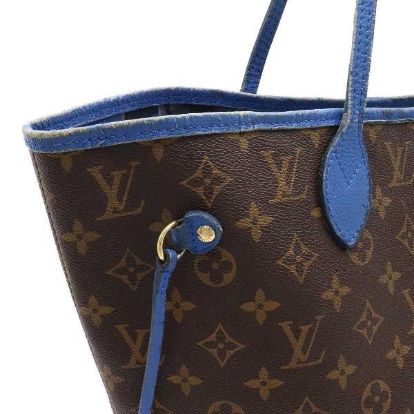 6 Louis Vuitton Monogram Ikat Flower Neverfull MM Tote Bag