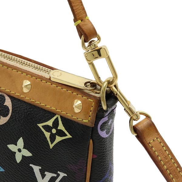 6 Louis Vuitton Monogram Multicolor Accessoire Accessory Pouch 2way Shoulder Bag