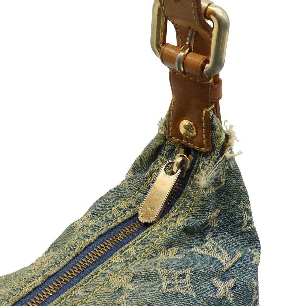 6 Louis Vuitton Monogram Denim Baggy GM Shoulder Bag