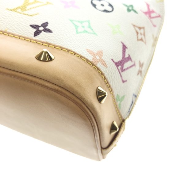 6 Louis Vuitton Monogram Alma Bron Handbag PVC Leather Multicolor