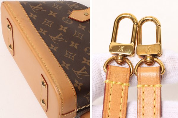 6 Louis Vuitton Monogram Alma BB 2way Bag