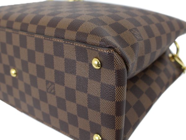 6 Louis Vuitton LV Riverside Damier Taurillon Leather Brown Black