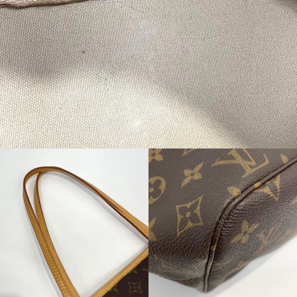 6 Louis Vuitton Tote Bag Monogram Neverfull MM Handbag Brown