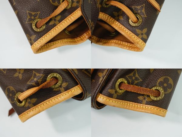 6 Louis Vuitton Mini Montsouris Monogram Rucksack Backpack Bag Brown