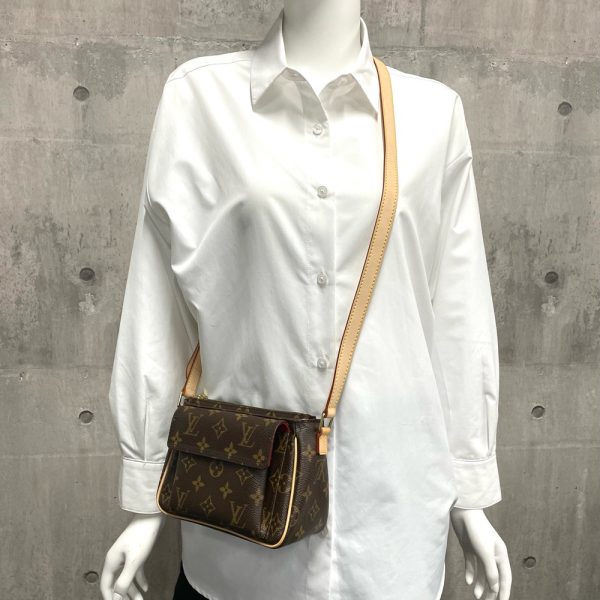 6 Louis Vuitton Shoulder Bag Monogram Vivacite PM