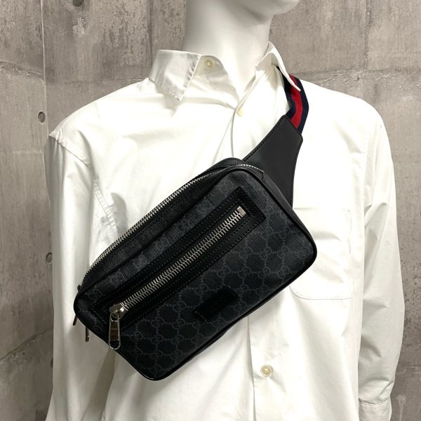 6 Gucci Waist Bag Belt Bag Body Bag Web Stripe Bag