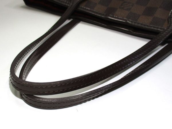 6 Louis Vuitton Neverfull PM Tote Bag Damier Ebene