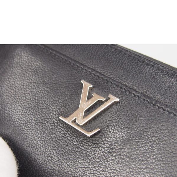 6 Louis Vuitton Zippy LockMe Noir Black