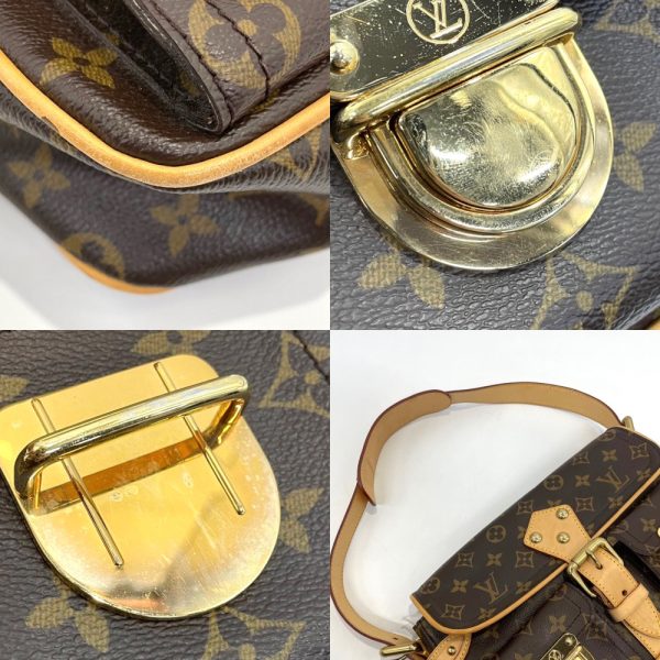 6 Louis Vuitton Shoulder Bag Monogram Hudson PM Handbag