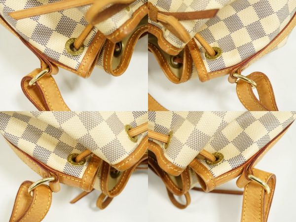 6 Louis Vuitton Pochette Noe BB Damier Azur Shoulder Bag