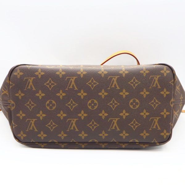 6 Louis Vuitton Neverfull MM Tote Bag Shoulder Pouch