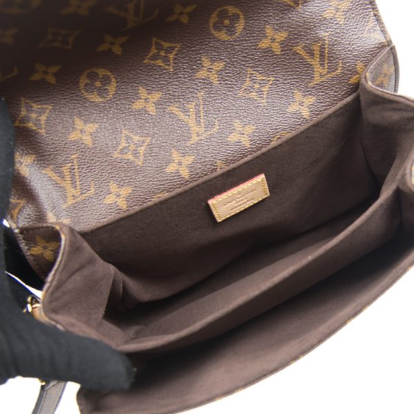 6 Louis Vuitton Pochette Metis Pochette Shoulder Bag Monogram Leather Brown