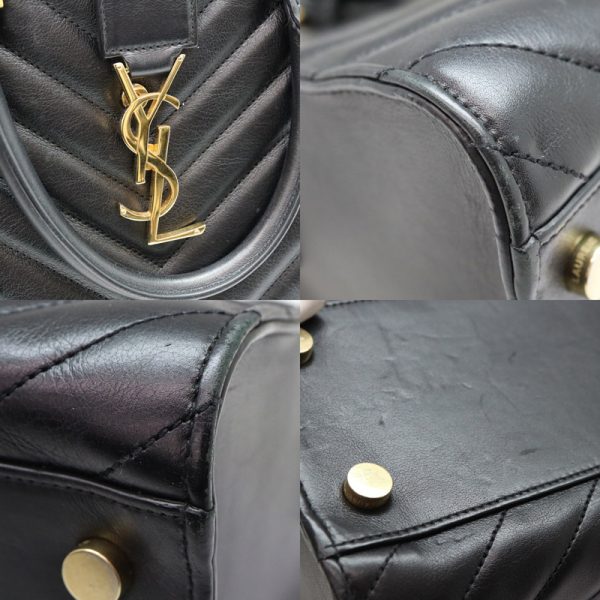 6 Saint Laurent Cabas Handbag Black